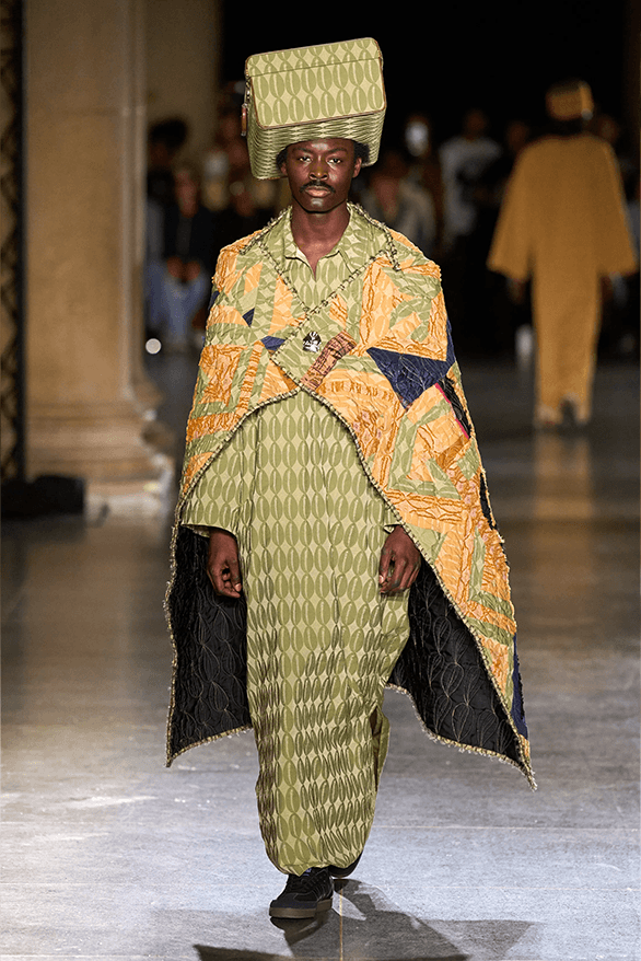 LABRUM Fall Winter 2024 London Fashion Week menswear womenswear runway show Foday Dumbuya Adidas collaboration