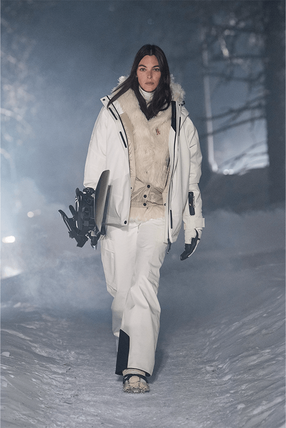 Moncler Grenoble Fall Winter 2024 Runway Show st Moritz Switzerland menswear womenswear