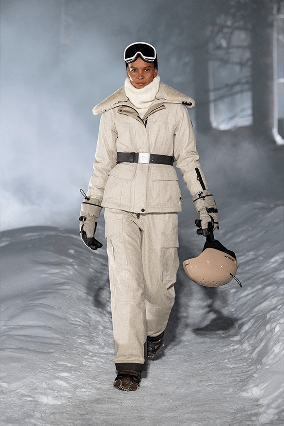 Moncler Grenoble Fall Winter 2024 Runway Show st Moritz Switzerland menswear womenswear