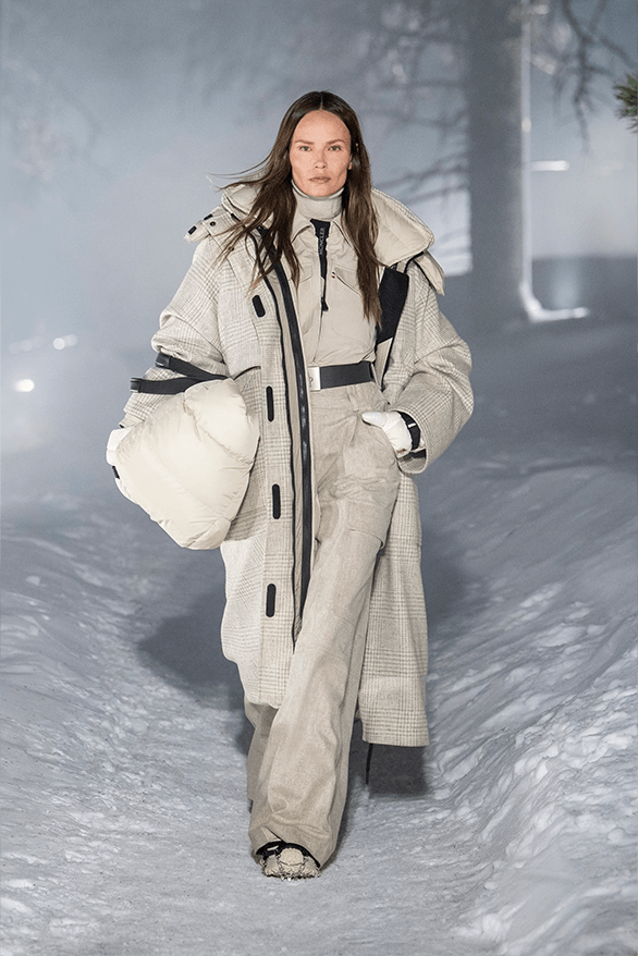 Moncler Grenoble Fall Winter 2024 Runway Show st Moritz Switzerland menswear womenswear