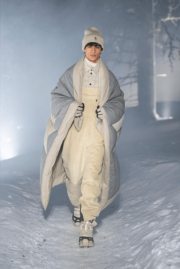 Moncler Grenoble Fall Winter 2024 Runway Show st Moritz Switzerland menswear womenswear