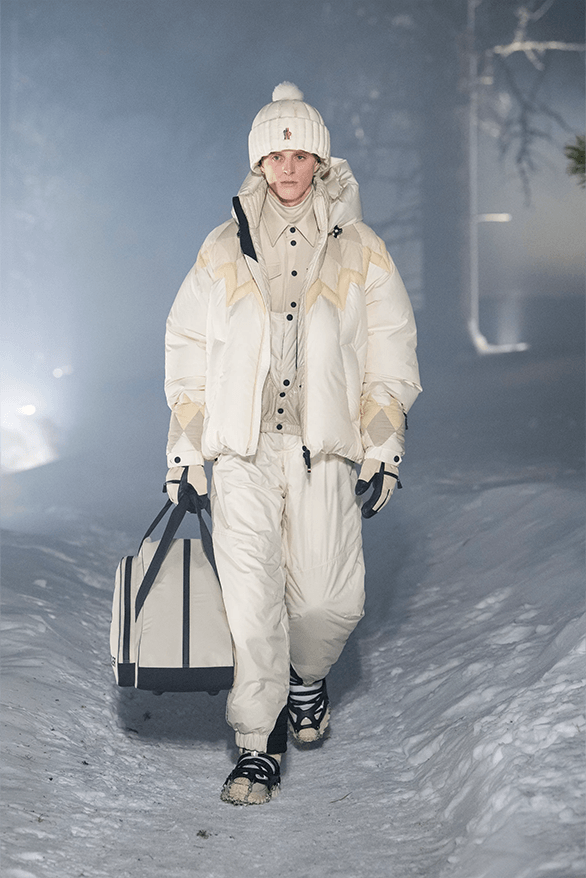 Moncler Grenoble Fall Winter 2024 Runway Show st Moritz Switzerland menswear womenswear