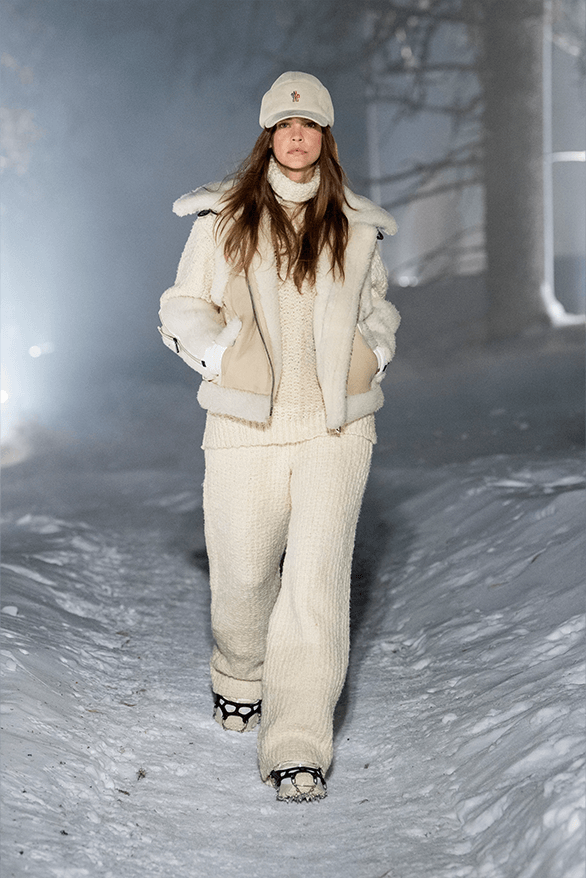 Moncler Grenoble Fall Winter 2024 Runway Show st Moritz Switzerland menswear womenswear