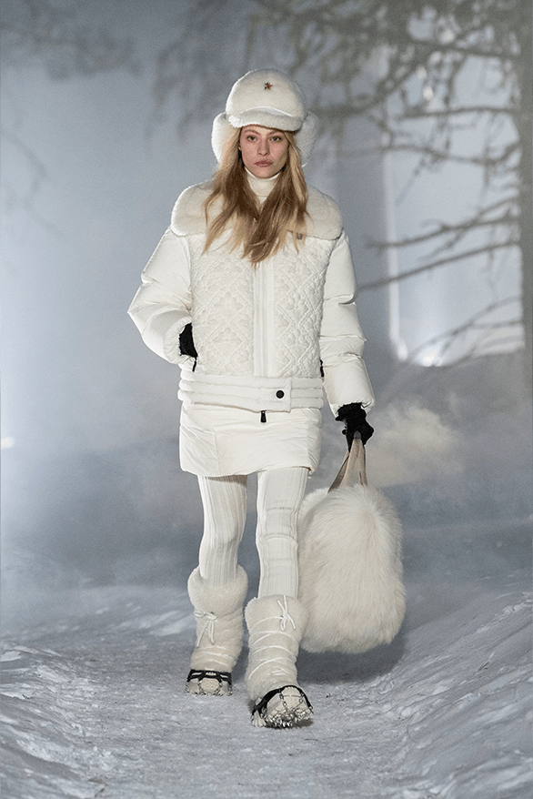 Moncler Grenoble Fall Winter 2024 Runway Show st Moritz Switzerland menswear womenswear