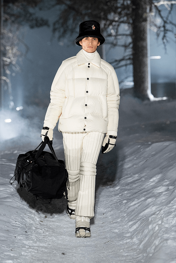 Moncler Grenoble Fall Winter 2024 Runway Show st Moritz Switzerland menswear womenswear