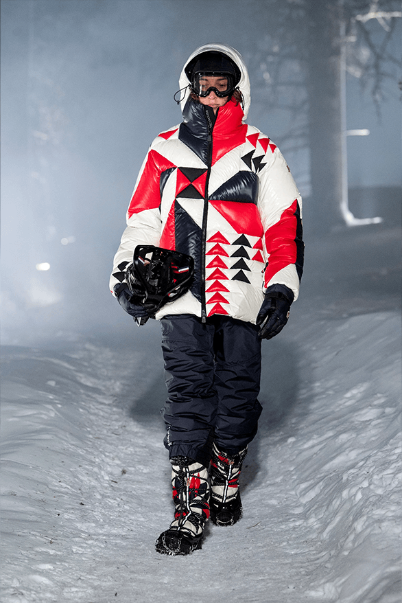 Moncler Grenoble Fall Winter 2024 Runway Show st Moritz Switzerland menswear womenswear