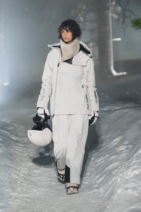 Moncler Grenoble Fall Winter 2024 Runway Show st Moritz Switzerland menswear womenswear