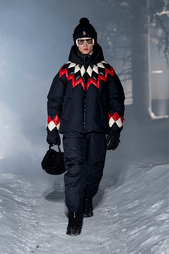 Moncler Grenoble Fall Winter 2024 Runway Show st Moritz Switzerland menswear womenswear