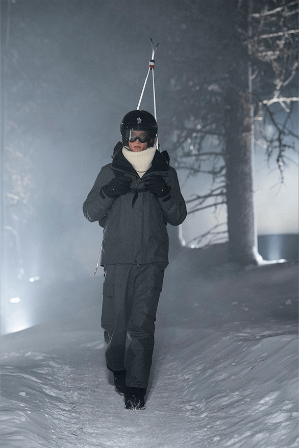 Moncler Grenoble Fall Winter 2024 Runway Show st Moritz Switzerland menswear womenswear