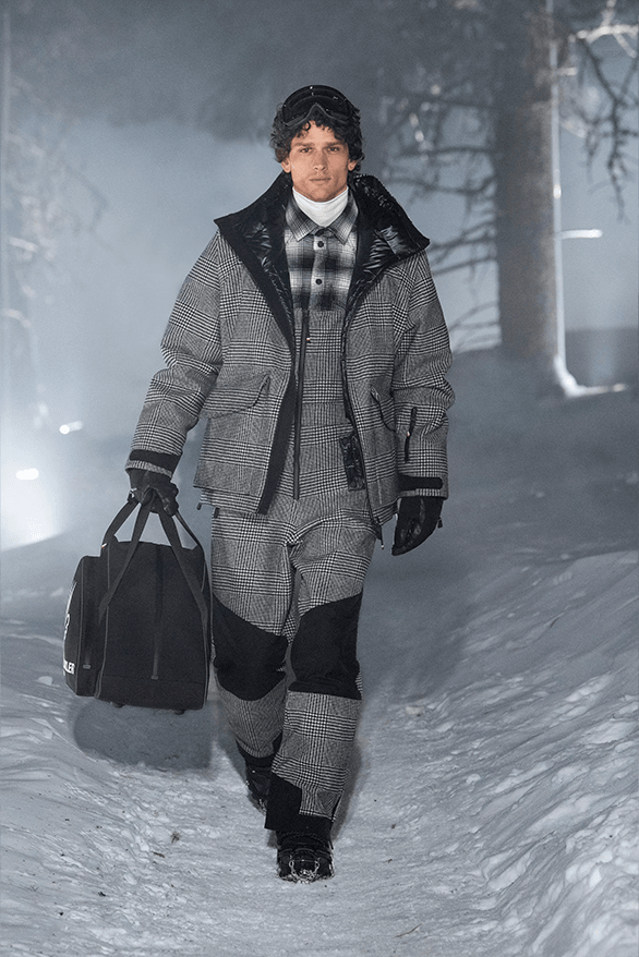 Moncler Grenoble Fall Winter 2024 Runway Show st Moritz Switzerland menswear womenswear