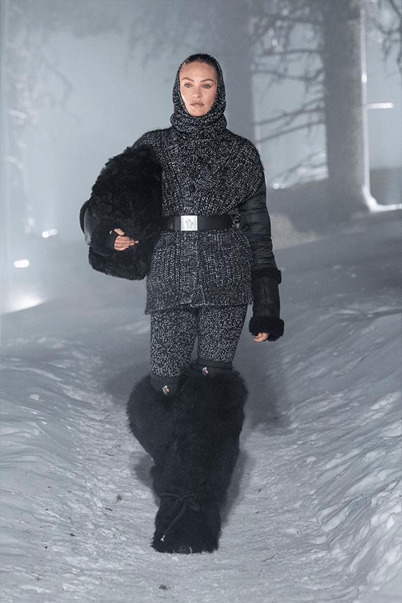 Moncler Grenoble Fall Winter 2024 Runway Show st Moritz Switzerland menswear womenswear