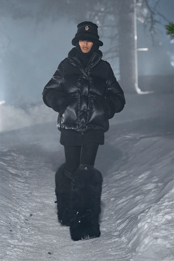 Moncler Grenoble Fall Winter 2024 Runway Show st Moritz Switzerland menswear womenswear