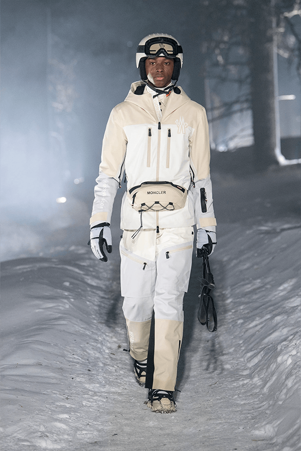 Moncler Grenoble Fall Winter 2024 Runway Show st Moritz Switzerland menswear womenswear