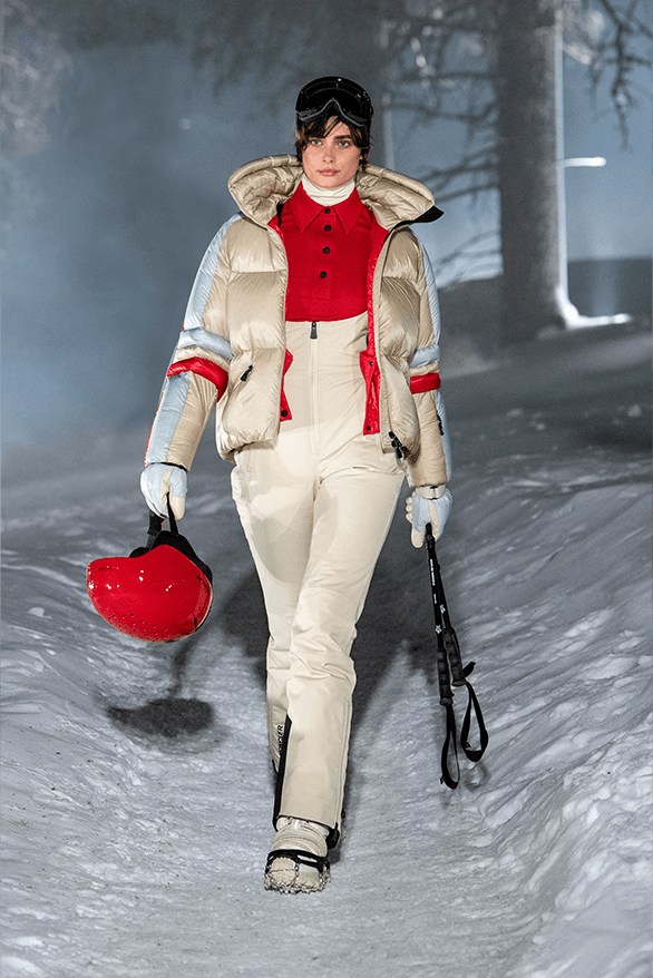 Moncler Grenoble Fall Winter 2024 Runway Show st Moritz Switzerland menswear womenswear