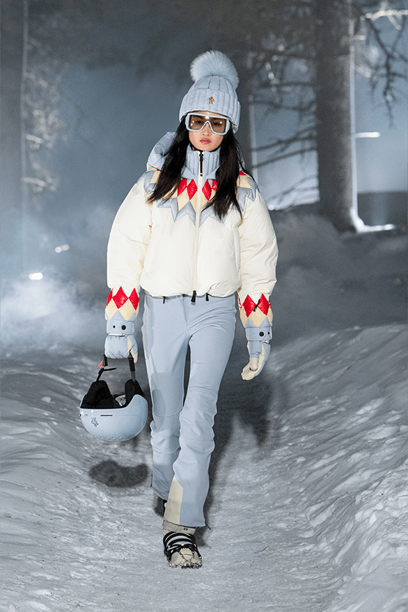 Moncler Grenoble Fall Winter 2024 Runway Show st Moritz Switzerland menswear womenswear