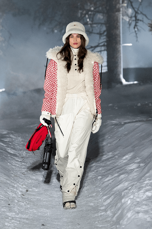 Moncler Grenoble Fall Winter 2024 Runway Show st Moritz Switzerland menswear womenswear