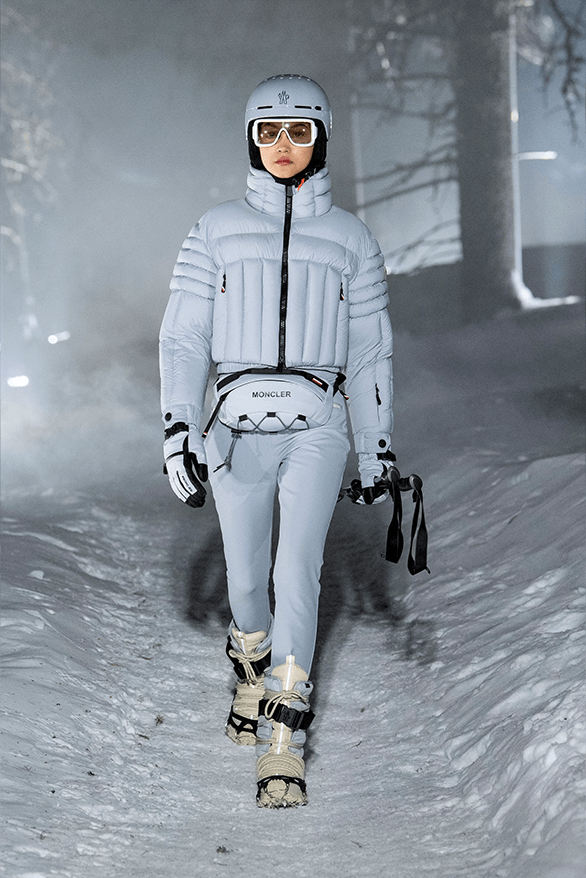 Moncler Grenoble Fall Winter 2024 Runway Show st Moritz Switzerland menswear womenswear