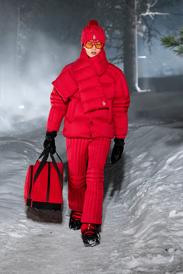 Moncler Grenoble Fall Winter 2024 Runway Show st Moritz Switzerland menswear womenswear