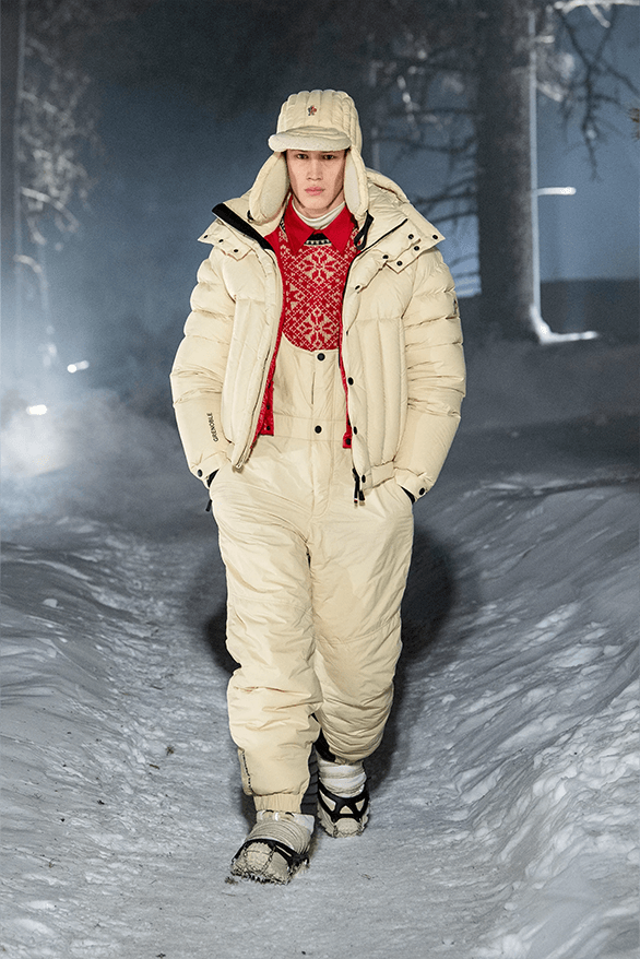 Moncler Grenoble Fall Winter 2024 Runway Show st Moritz Switzerland menswear womenswear