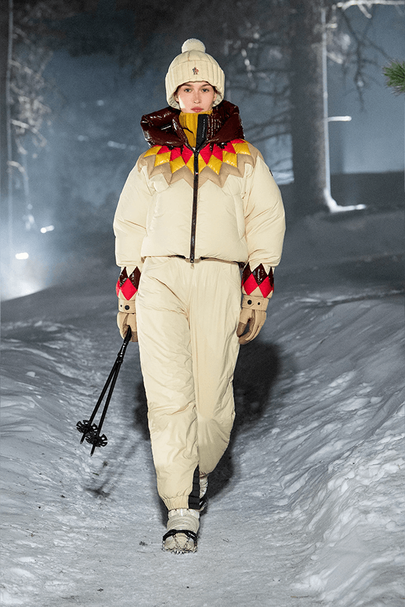 Moncler Grenoble Fall Winter 2024 Runway Show st Moritz Switzerland menswear womenswear