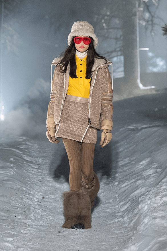 Moncler Grenoble Fall Winter 2024 Runway Show st Moritz Switzerland menswear womenswear