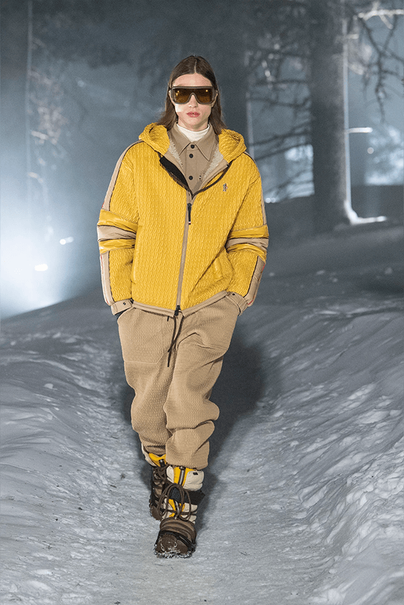 Moncler Grenoble Fall Winter 2024 Runway Show st Moritz Switzerland menswear womenswear