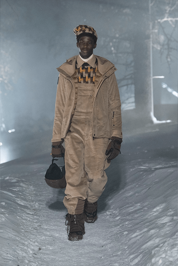 Moncler Grenoble Fall Winter 2024 Runway Show st Moritz Switzerland menswear womenswear