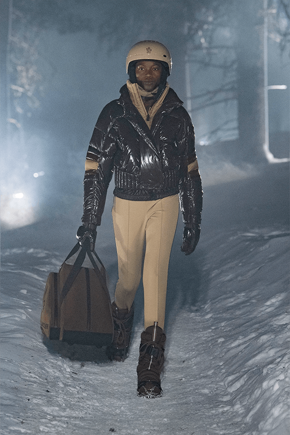 Moncler Grenoble Fall Winter 2024 Runway Show st Moritz Switzerland menswear womenswear