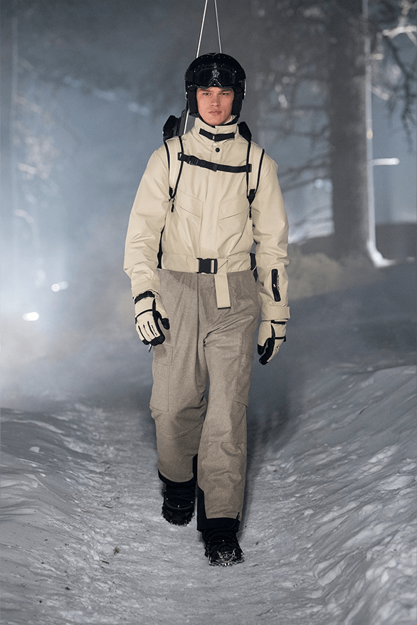 Moncler Grenoble Fall Winter 2024 Runway Show st Moritz Switzerland menswear womenswear