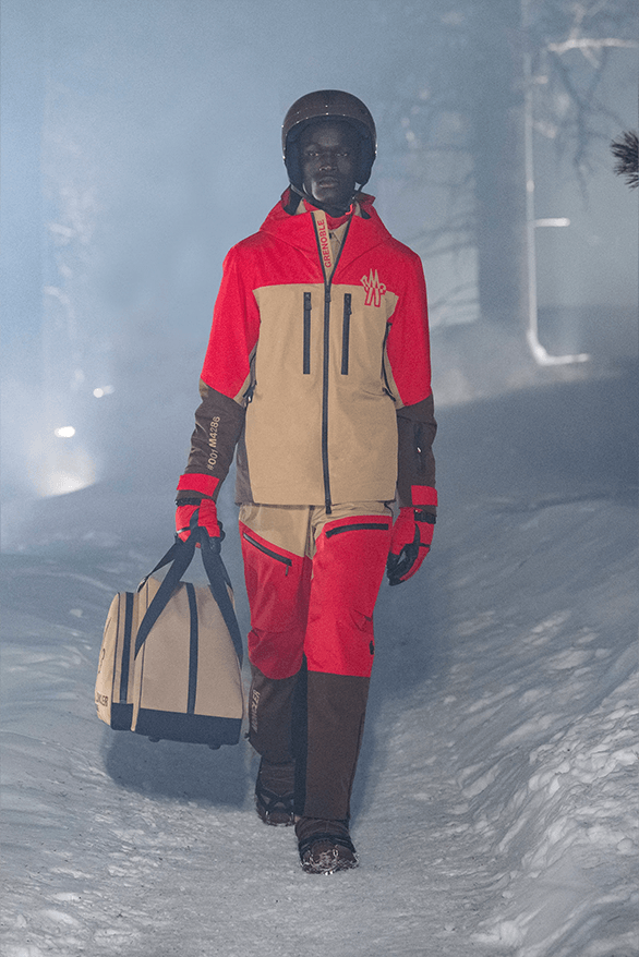 Moncler Grenoble Fall Winter 2024 Runway Show st Moritz Switzerland menswear womenswear