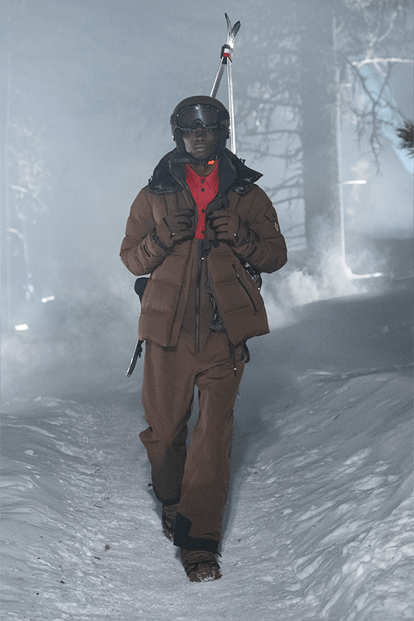 Moncler Grenoble Fall Winter 2024 Runway Show st Moritz Switzerland menswear womenswear