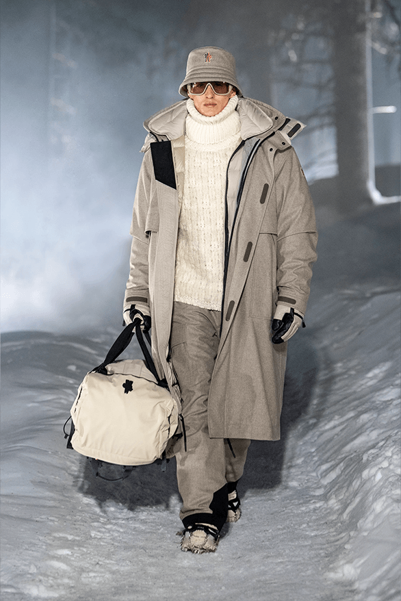 Moncler Grenoble Fall Winter 2024 Runway Show st Moritz Switzerland menswear womenswear