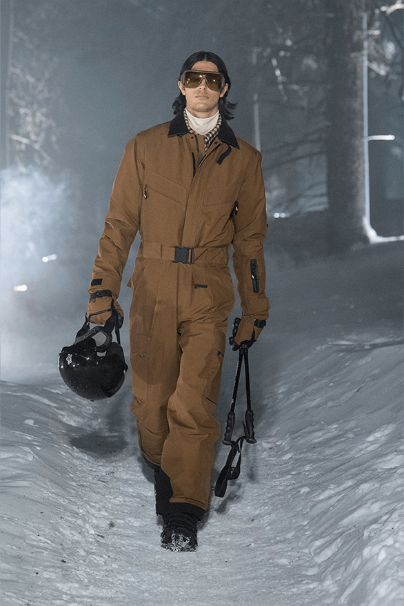 Moncler Grenoble Fall Winter 2024 Runway Show st Moritz Switzerland menswear womenswear