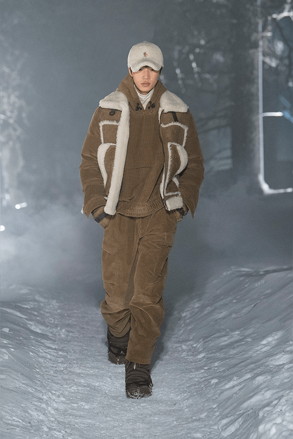 Moncler Grenoble Fall Winter 2024 Runway Show st Moritz Switzerland menswear womenswear