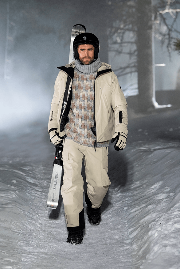 Moncler Grenoble Fall Winter 2024 Runway Show st Moritz Switzerland menswear womenswear