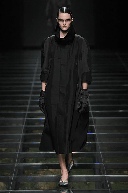 Prada Fall Winter 2024 Milan Fashion Week womenswear runway show Raf Simons Miuccia Prada