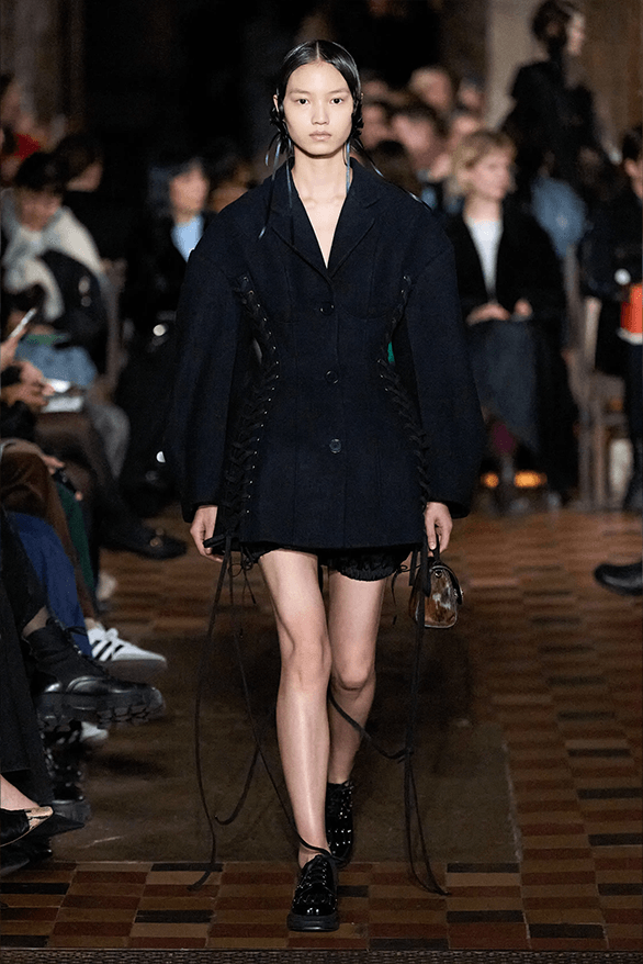 Simone Rocha Fall Winter 2024 London Fashion Week menswear womenswear crocs collaboration runway show