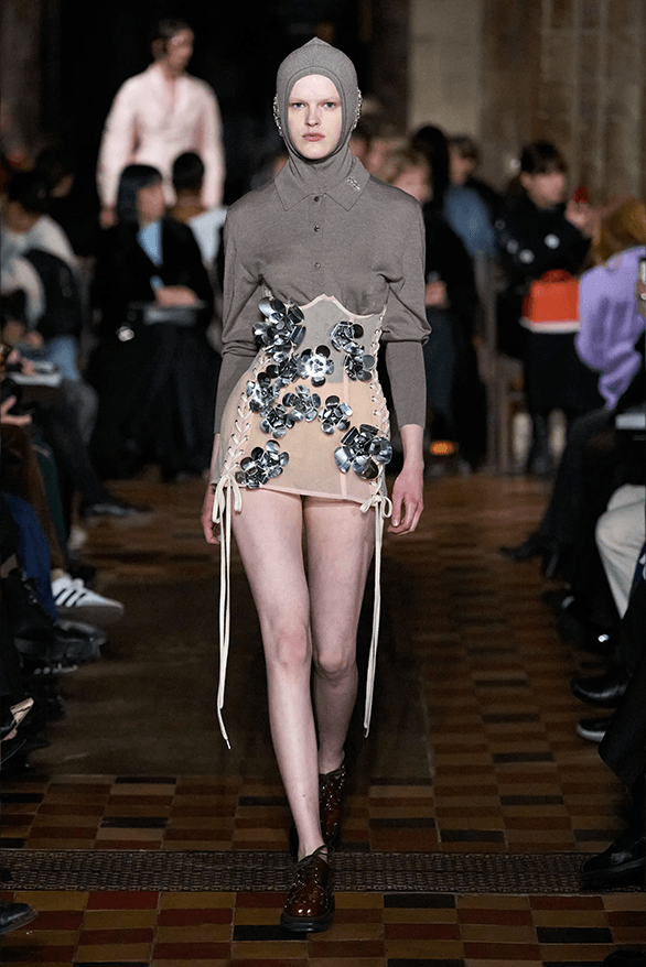 Simone Rocha Fall Winter 2024 London Fashion Week menswear womenswear crocs collaboration runway show