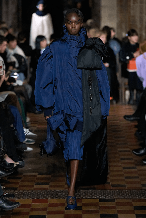 Simone Rocha Fall Winter 2024 London Fashion Week menswear womenswear crocs collaboration runway show