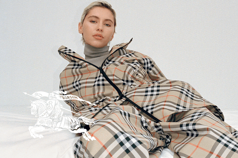 Burberry's Classics Line Is Drowned In Nostalgic Checks