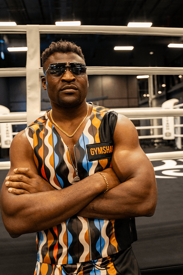 Francis Ngannou Custom AHLUWALIA Look Anthony Joshua Saudi Arabia fight boxing match