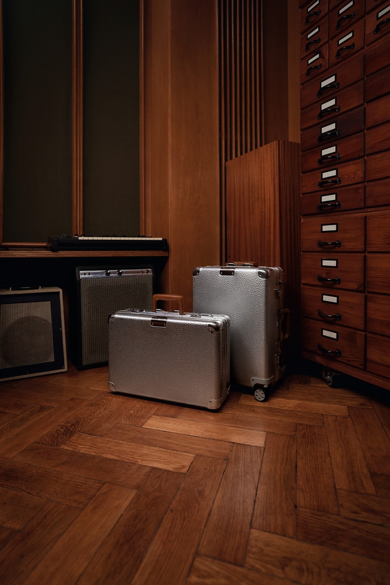 Rimowa Unveils Archive-Inspired Hammerschlag Collection Nils Frahm Luxury Travel Away Samsonite 