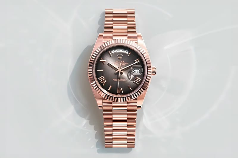 Rolex Previews a New Everose Gold Day-Date 40 at the Oscars