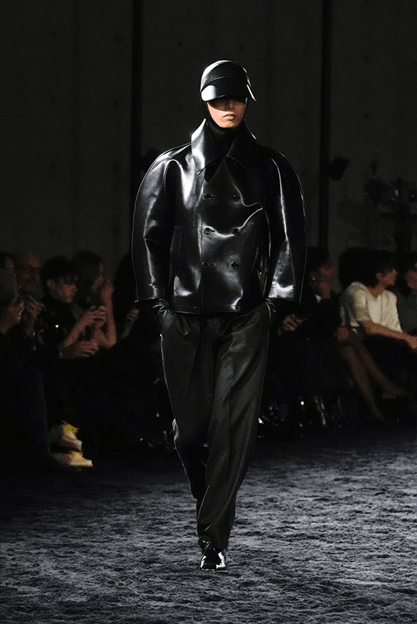 Saint Laurent Fall Winter 2024 Menswear Collection Paris fashion week runway show Anthony Vaccarello