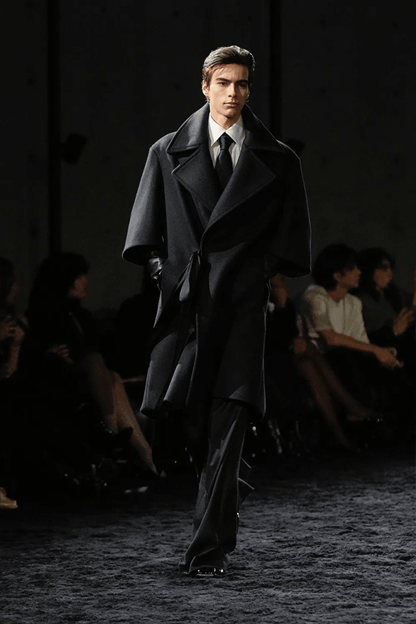 Saint Laurent Fall Winter 2024 Menswear Collection Paris fashion week runway show Anthony Vaccarello