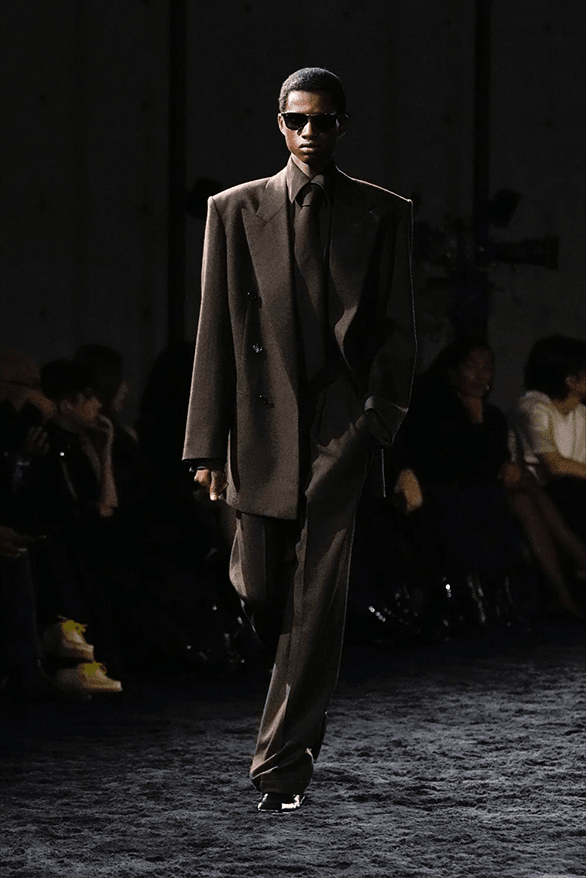 Saint Laurent Fall Winter 2024 Menswear Collection Paris fashion week runway show Anthony Vaccarello