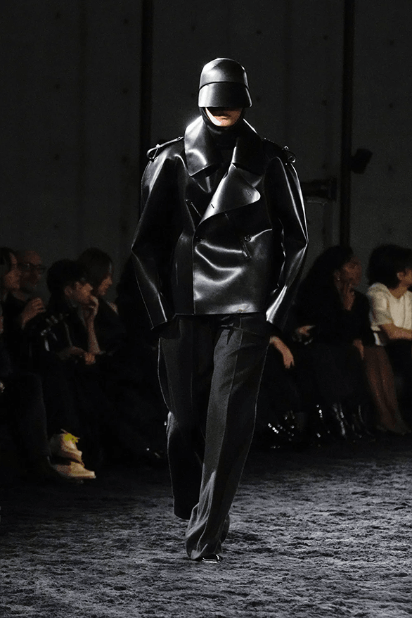 Saint Laurent Fall Winter 2024 Menswear Collection Paris fashion week runway show Anthony Vaccarello