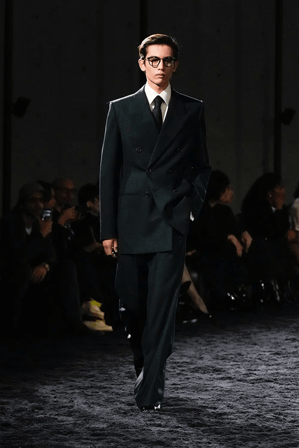 Saint Laurent Fall Winter 2024 Menswear Collection Paris fashion week runway show Anthony Vaccarello