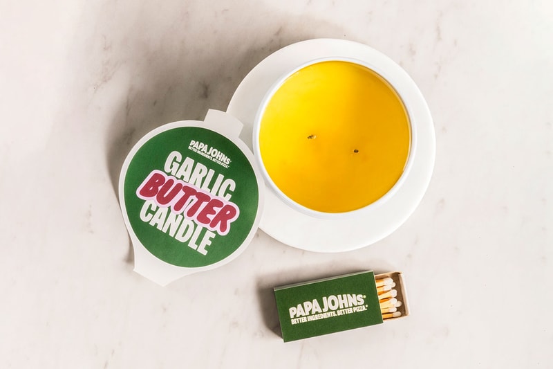 Papa Johns Garlic Butter Candles Food UK Pizza Eating Dinner Party Takeaway Hot National Garlic Day April 19