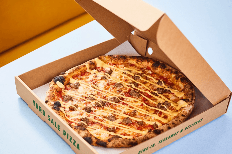 Yard Sale Meets Bleecker Burger for Festive "Bleecker Birthday Pizza"